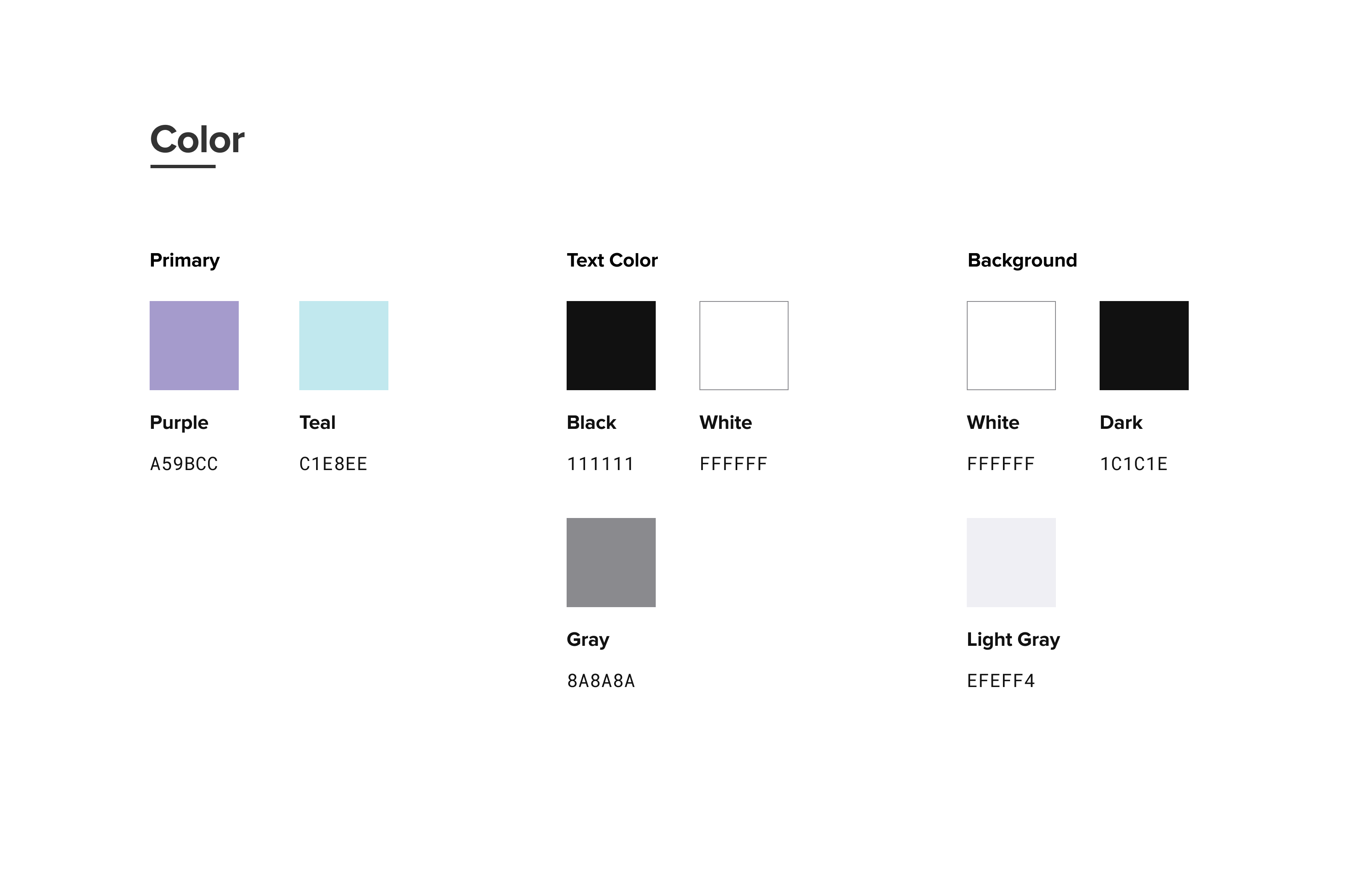 design system 1: colors